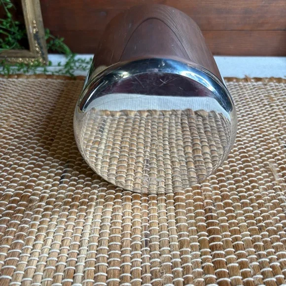 Vintage 2002 Nambe Tilt Wine Chiller 6243 Silver Alloy 7" x 4.5" - Picture 5 of 10